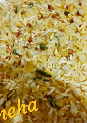 A picture of Homemade less oily healthy chura.