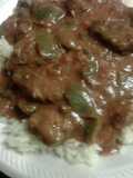Sheree's Savory Pepper Steak in the crockpot