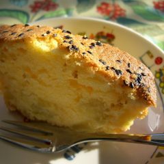 A picture of Tender Sweet Potato Pound Cake.