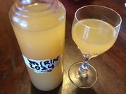 A picture of sake rice wine