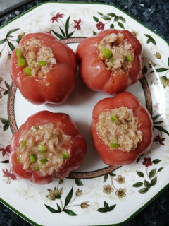 Una foto de Tomates rellenos