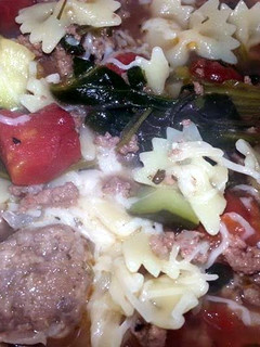 A picture of Ray's' Lasagna Soup.