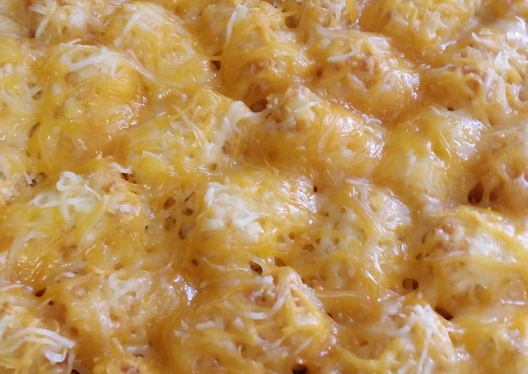 Easy Way to Cook Perfect Cheesy Tater Tot Casserole