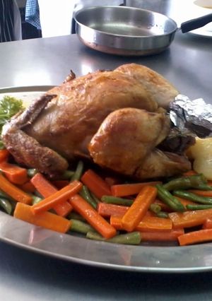 A picture of poulet roti.