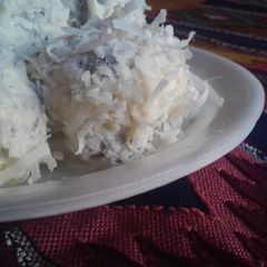 A picture of Cream Cheese Coconut Brownie Bites.