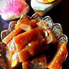 A picture of Banana Halwa.