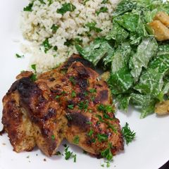 A picture of Dijon-Lime Baked Chicken.