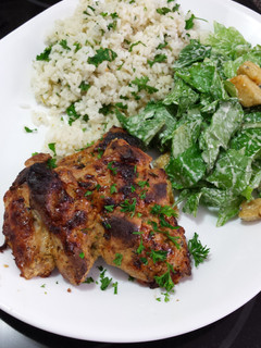 A picture of Dijon-Lime Baked Chicken.