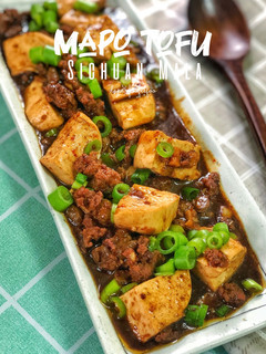 Gambar Mapo Tofu Sichuan Mala 🇨🇳