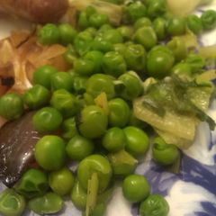 A picture of Grandma's Peas (the best in the world).