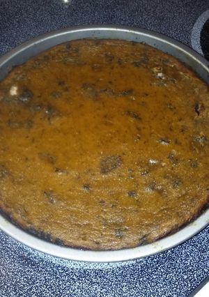 A picture of Oreo Pumpkin Pie.