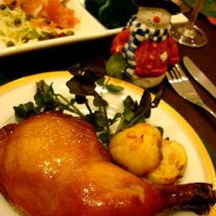 A picture of Roast Chicken Leg.