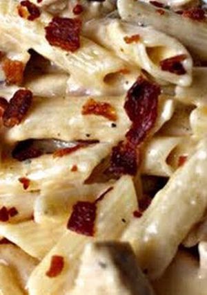 A picture of Chicken Ranch Pasta.