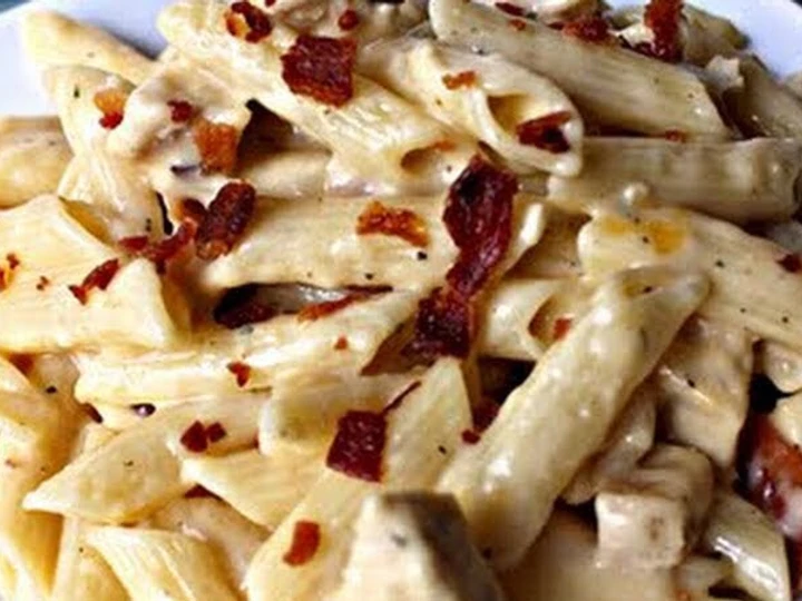 Easy Way Prepare Chicken Ranch Pasta the Awesome  Tasty