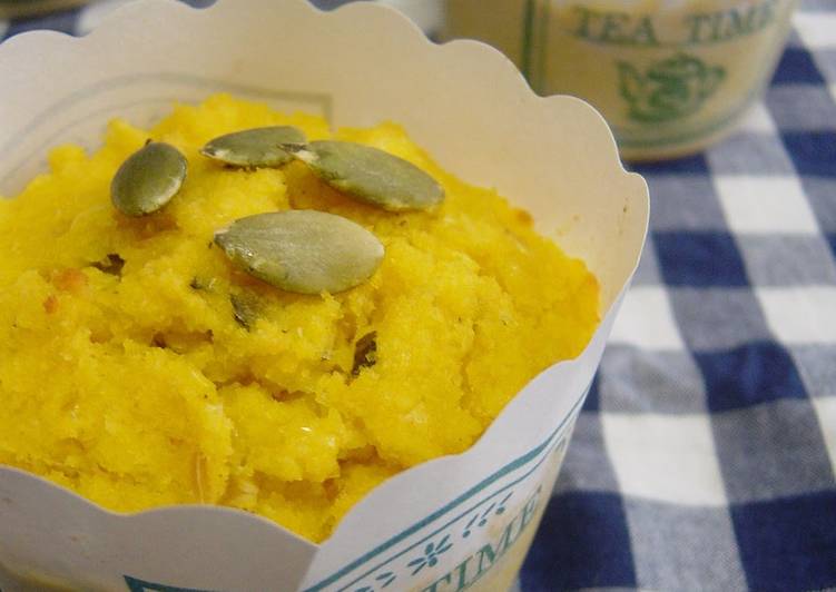 Simple Way to Prepare Speedy Okara Sweets - Okara Kabocha Muffins