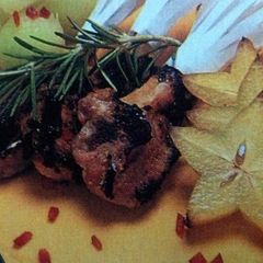 A picture of Honey Garlic Yogurt Lamb Chops.