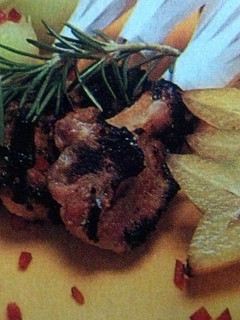 A picture of Honey Garlic Yogurt Lamb Chops.