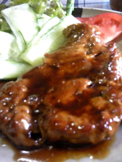 A picture of Yokkaichi Pork Steak--The Real Deal.