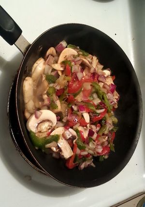 A picture of Shrimp Alfredo.