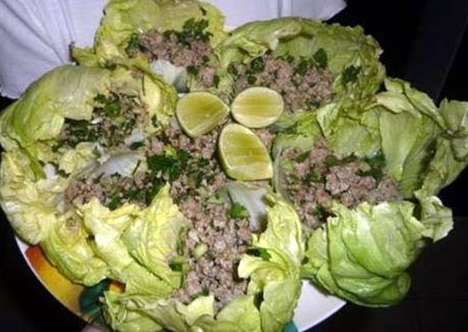Lao chicken salad ( Lap kai)