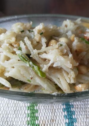 A picture of Potato Khichdi Fasting Special.