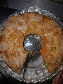 Una foto de Budín de peras crocante, fácil y económico!