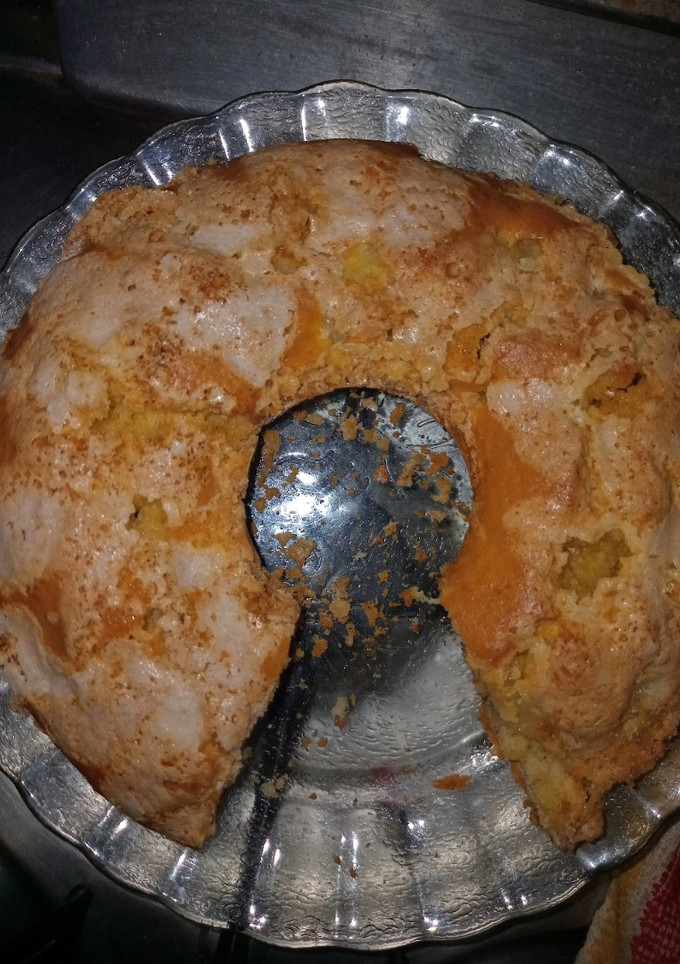Una foto de Budín de peras crocante, fácil y económico!
