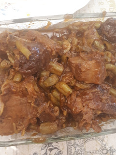 عکسی از دستور خورشت لوبیا سبز
