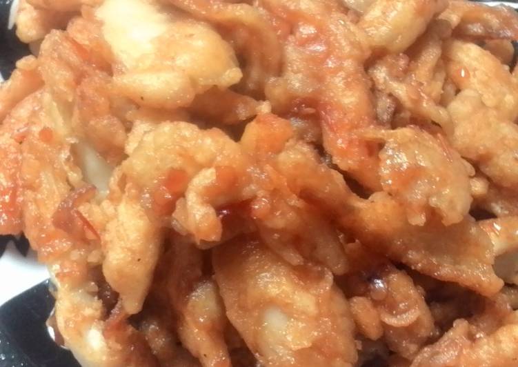 Resep Jamur Crispy Sambel Terasi yang Bikin Ngiler