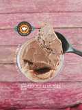 Hard-boiled Egg Chocolate Pudding - Puding Coklat Telur Rebus