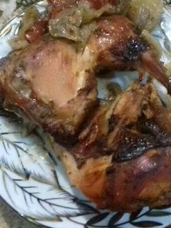 صورة لوصفة فراخ بالبصل المكرمل