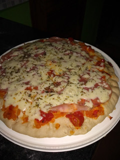 Una foto de Pizza casera
