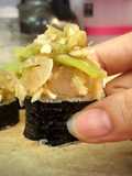 ซูชิ เต้าหู้ น้ำพริกหนุ่ม (มังสวิรัติ)