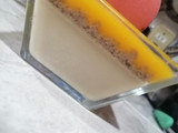 Panna Cotta con Coulis de Durazno