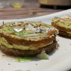A picture of Layered Bread Malpua.