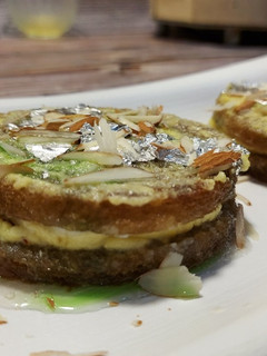 A picture of Layered Bread Malpua.