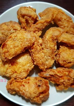 Foto resep Spicy chicken wings (ayam goreng tepung)