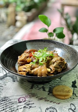Hình của món Măng Hầm Giò Heo Ngày Tết.