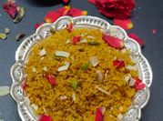 A picture of wheat flour churma
