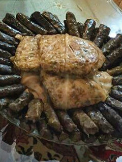 عکسی از دستور دلمه برگ مو