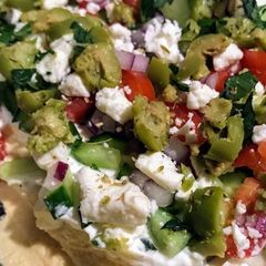 Mediterranean Hummus Dip A picture of Mediterranean Hummus Dip.