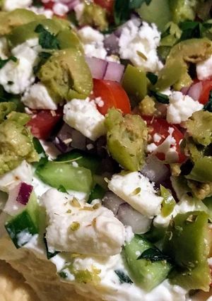 A picture of Mediterranean Hummus Dip.