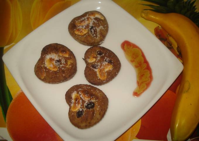 Buck-wheat-Riped Banana –Eggless Muffins