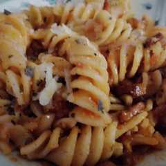 Foto principal de Pasta con chorizo y bacon