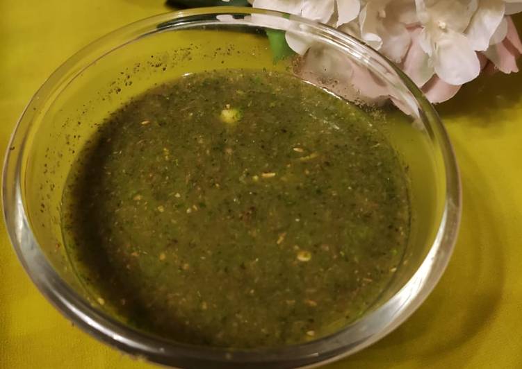 Simple Way to Make Quick Green chutney