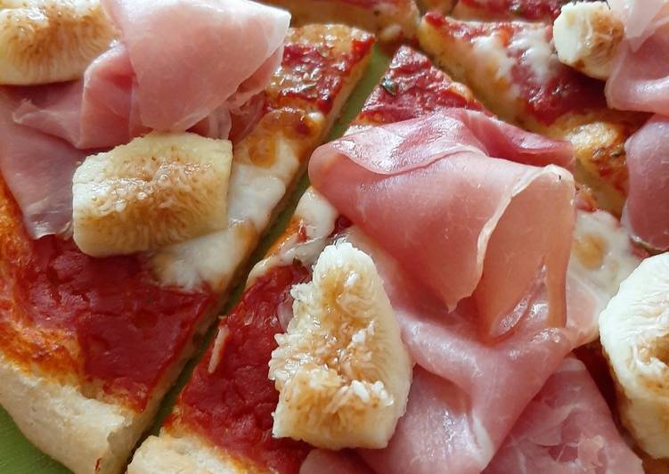 Pizza senza glutine con farina di fonio