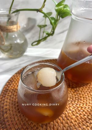 Foto resep Es Teh Leci ala Resto