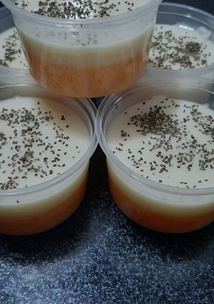 Foto resep Puding Wortel Chia seed