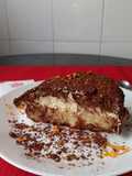 Tarta mousse de naranja y chocolate