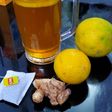 Teh jahe lemon